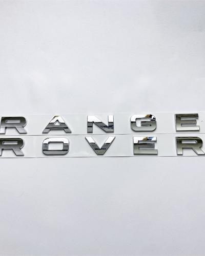 Land Rover Rear Front Hood Emblem fit "Range Rover" Sport Evoque Letter Chrome Silver Nameplate LR094559