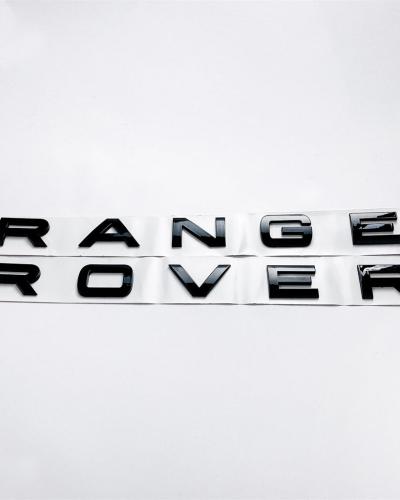 Land Rover Rear Front Hood Emblem fit "Range Rover" Sport Evoque Letter Gloss Black Nameplate LR094559
