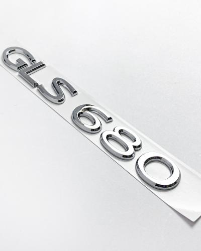 Mercedes Benz Chrome Sliver "GLS680" Rear Trunk Letter Badge Logo Brand New A1678178400