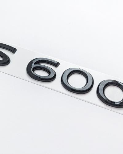 Mercedes-Benz Gloss Black "S600" Rear Trunk Emblem Badge Logo A2238172715