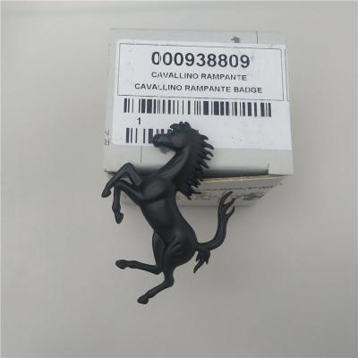 Ferrari Roma Front Bumper Matte Black Horse Emblem Badge