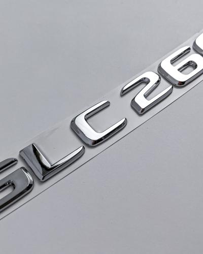Mercedes Benz Chrome Silver "GLC260" Rear Trunk Nameplate Emblem Badge A2228170415