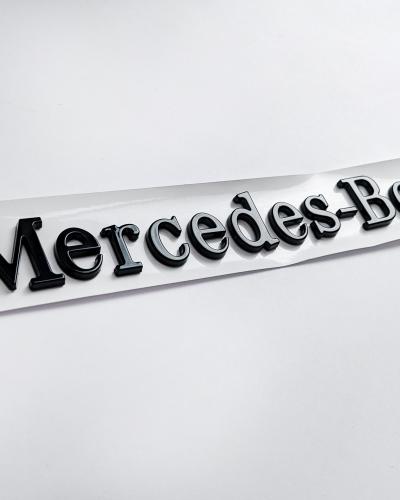 Mercedes "Mercedes-Benz" Letters Trunk Emblem Badge Sticker 1PCS A2218800086