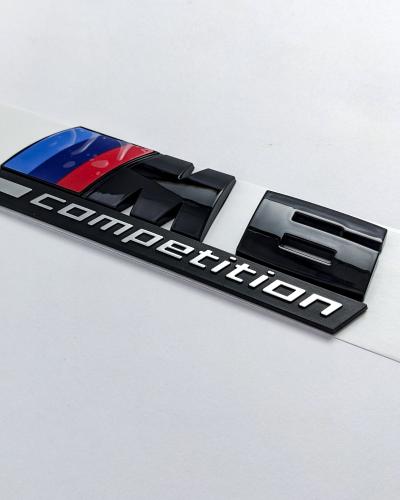 BMW 6 Series Emblem M6 COMPETITION Number Letters Rear Trunk Badge Sticker 51147898225