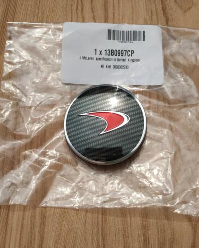 Genuine Mclaren 540C 570S Red Carbon Fibre Hub Cap