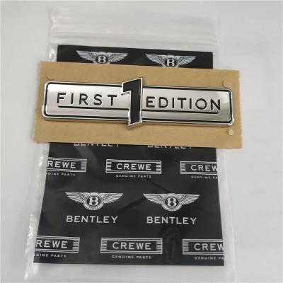 Bentley Flying Spur W12 First 1 Edition Fender badge Emblem