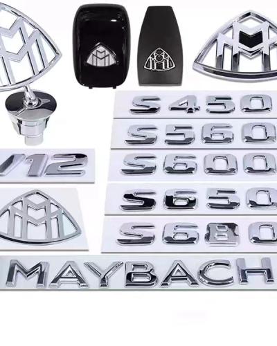 Mercedes Benz S Class upgrade to Maybach Emblems Badges Kit