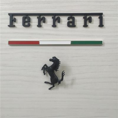 Ferrari 296GTB Italy badge&Rear Horse Badge Script
