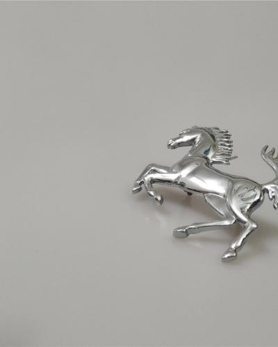 Ferrari 458 Italia Spider Rear Bumper Horse Emblem Badge