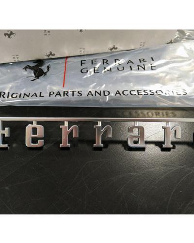 Genuine Ferrari 360 F430 F458 488 Rear Script Emblem Badge 61025000