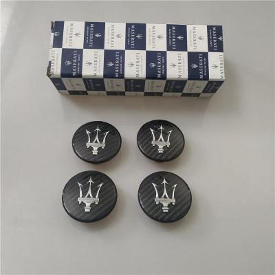 Maserati GranTurismo GranCabrio Carbon Fiber Wheel Center Cap Modify Kit