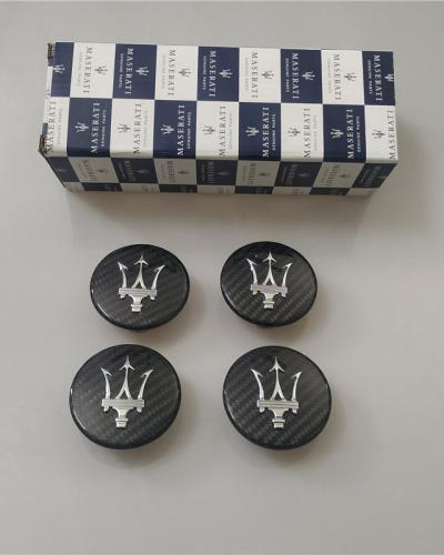 Maserati GranTurismo GranCabrio Carbon Fiber Wheel Center Cap Modify Kit