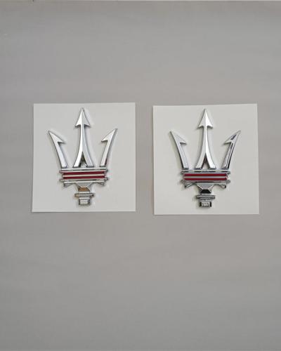 Maserati Ghibli Grecale Quattroporte Levante MC20 Trident Mark Red Badge