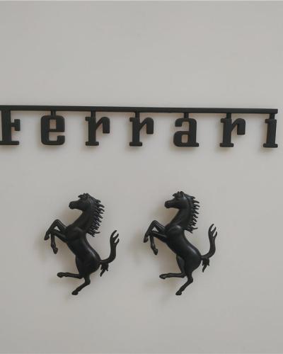 Ferrari Roma Front&Rear Horse Badge Script Kit