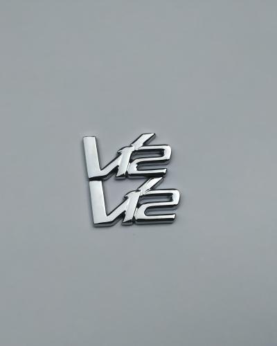 Aston martin V12 Metal Emblem Badge Kit