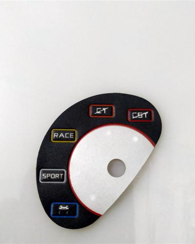 Ferrari 458 (2010-2012) Steering Control Manettino Switch Sticker