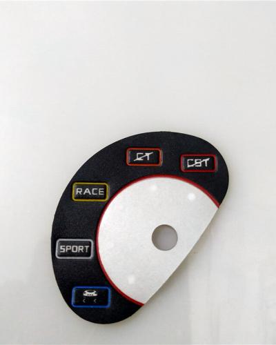 Ferrari 458 (2010-2012) Steering Control Manettino Switch Sticker