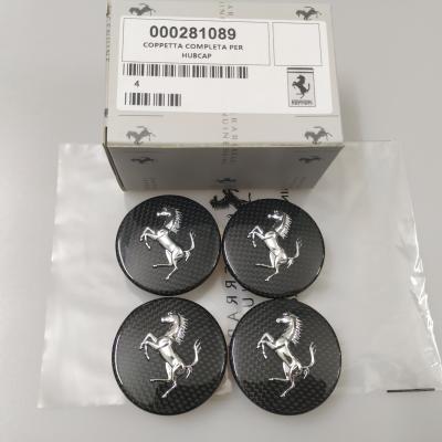 Genuine Ferrari F430 458 California Carbon Fiber Wheel Hub Center Cap Set 281089