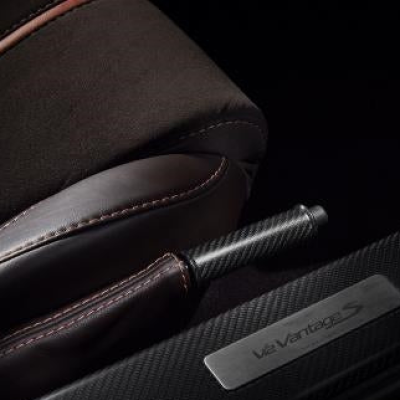 Aston Martin Carbon Fiber Handbrake Assembly LHD