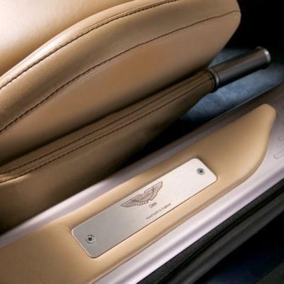 Aston Martin Personalized Sill Plaque