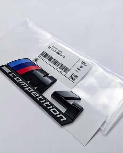 BMW 4 Series Emblem M4 COMPETITION Number Letters Rear Trunk Badge Sticker 51148055336