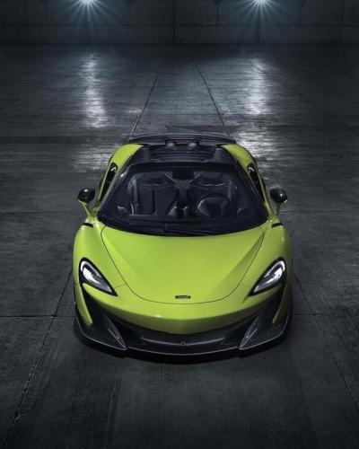McLaren 600LT MSO Defined Carbon Fiber Front Fender Louvres Kit