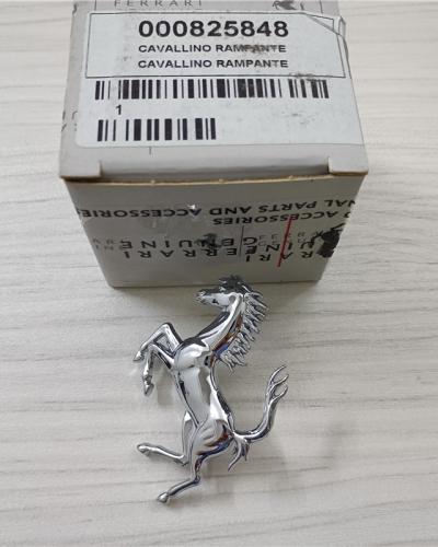 Ferrari 296GTB Rear Bumper Sliver Horse Emblem Badge