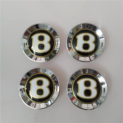 Genuine Bentley Center Cap Set Of 4 Anniversary Edition Black 3Y0601159G