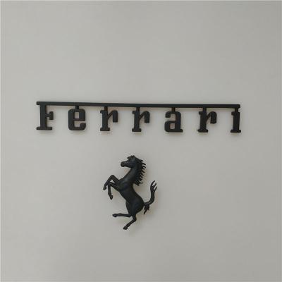 Ferrari F8 Rear Horse Badge Script Kit