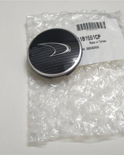 Genuine Mclaren MP4-12C 650s Black Carbon Fibre Wheel Hub Cap 11B1651CP