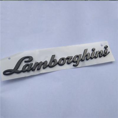 Lamborghini Gallardo Huracan Rear Script Emblem Glossy Black
