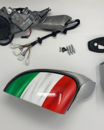 Ferrari 458 Tricolori Side View Mirror Kit