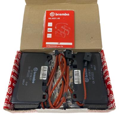 Ferrari Rear Brake Pad Set with Springs and Sensor