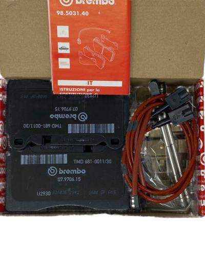 Ferrari Rear Brake Pad Set with Spring & Sensors