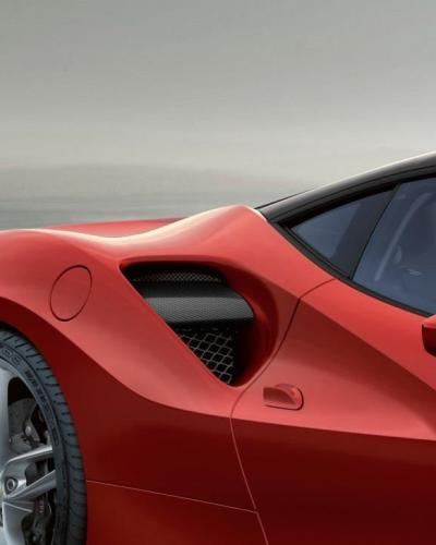 Ferrari 488 Carbon fiber Air Intake Side Splitters