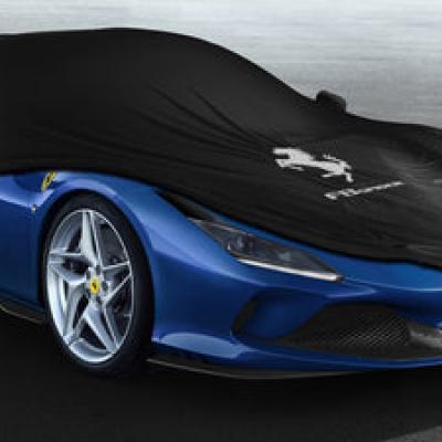 Ferrari F8 Spider Indoor Car Cover Black