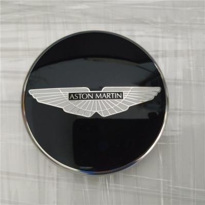 Genuine Aston Martin V8 Rapide Virage Black Wings Black Wheel Center Cap