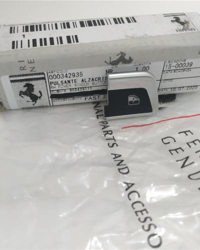 Genuine Ferrari 812 Superfast F8 Right Power Window Switch Button 342935