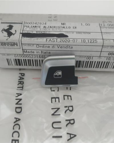Genuine Ferrari 812 Superfast F8 Left Power Window Switch Button 342934