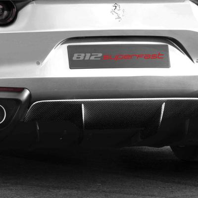Ferrari 812 Superfast Carbon Fiber Rear Diffuser