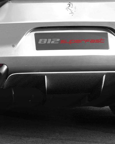 Ferrari 812 Superfast Carbon Fiber Rear Diffuser