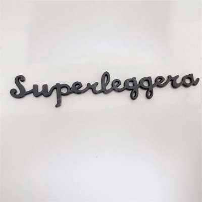 Aston Martin DBS Superleggera Bonnet Superleggera Matte Black Badge