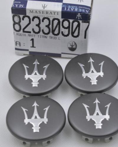 Genuine Maserati Quattroporte GT 4.2/4.7 Wheel Hubcap Silver Kit 82330907
