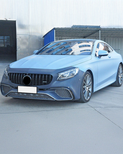 Facelift S63 Style Front Bumper Conversion Compatible with Mercedes S-Class/S63 (C217) Pre-Facelift
