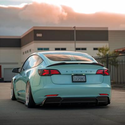Adro Tesla Model 3 Carbon Fiber Rear Diffuser V2