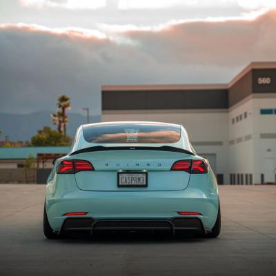 Adro Tesla Model 3 Carbon Fiber Rear Spoiler V2