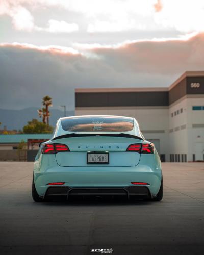 Adro Tesla Model 3 Carbon Fiber Rear Spoiler V2