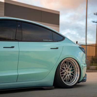 Adro Tesla Model 3 Carbon Fiber Side Skirt V2