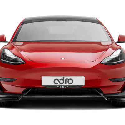 Adro Tesla Model 3 Premium Prepreg Carbon Fiber Front Lip