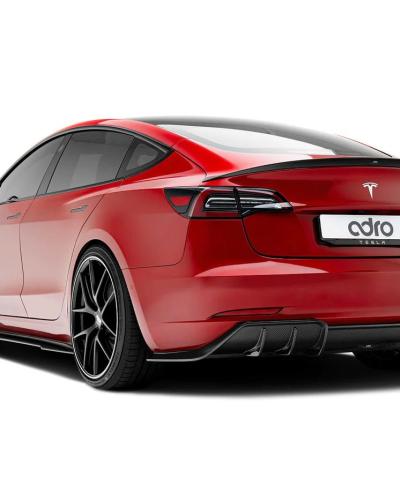 Adro Tesla Model 3 Premium Prepreg Carbon Fiber Rear Diffuser